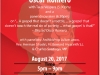 Oscar Romero event 20 August 2017